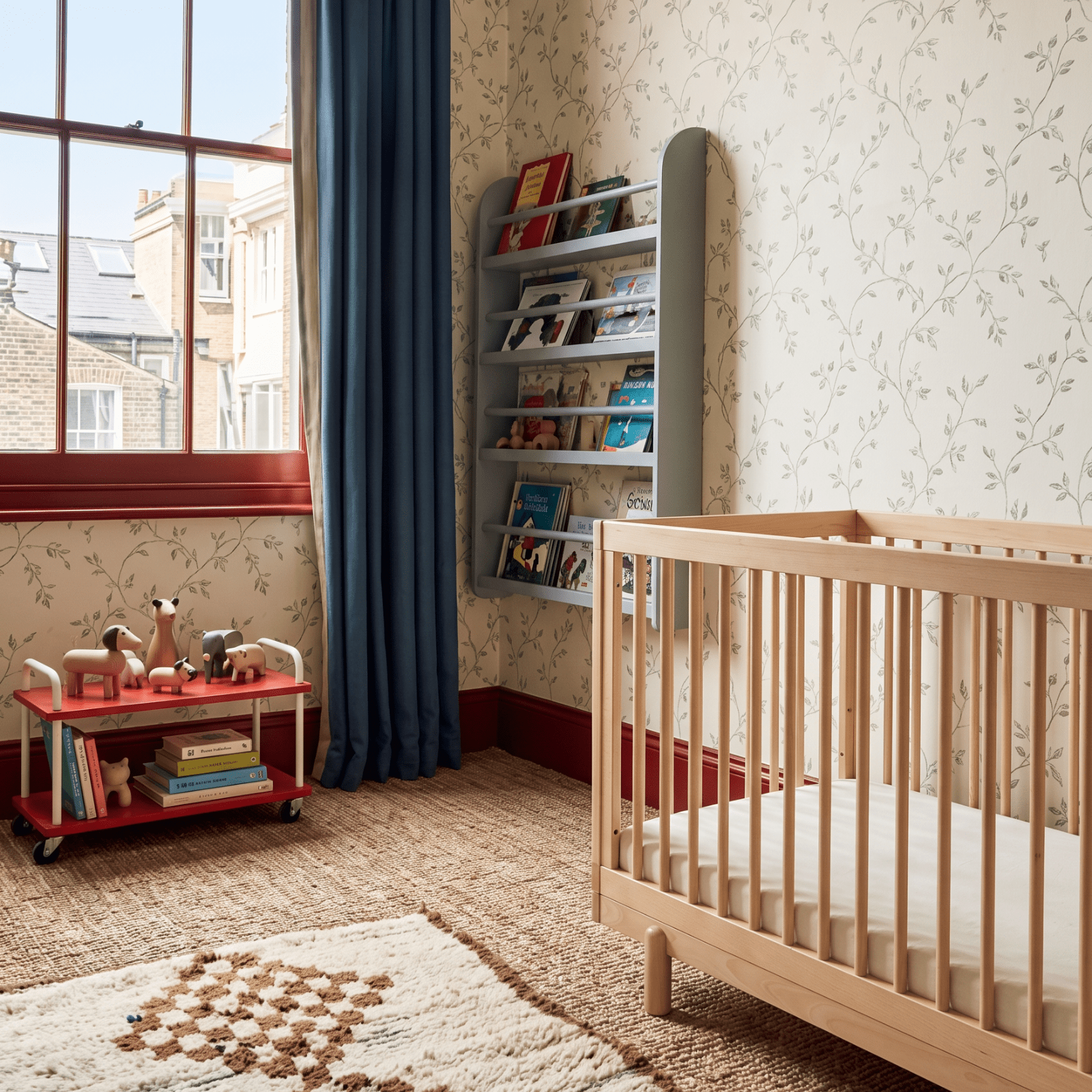 dadada Baby Bliss 4-in-1 Convertible Crib