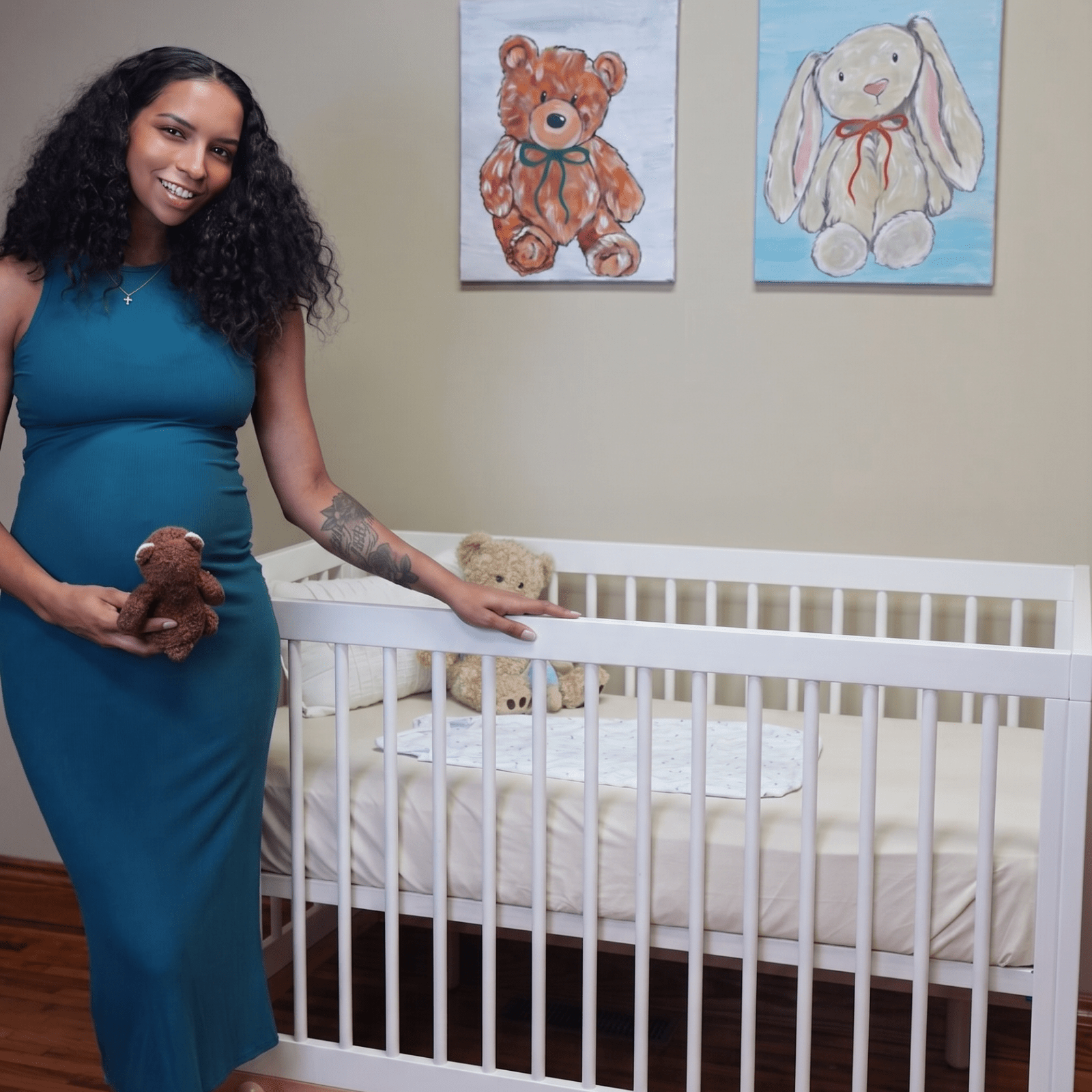dadada Baby Bliss 4-in-1 Convertible Crib