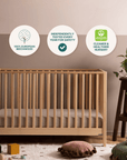 dadada Baby LaLa 3-in-1 Convertible Crib