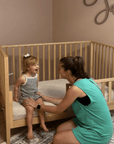 dadada Baby LaLa 3-in-1 Convertible Crib