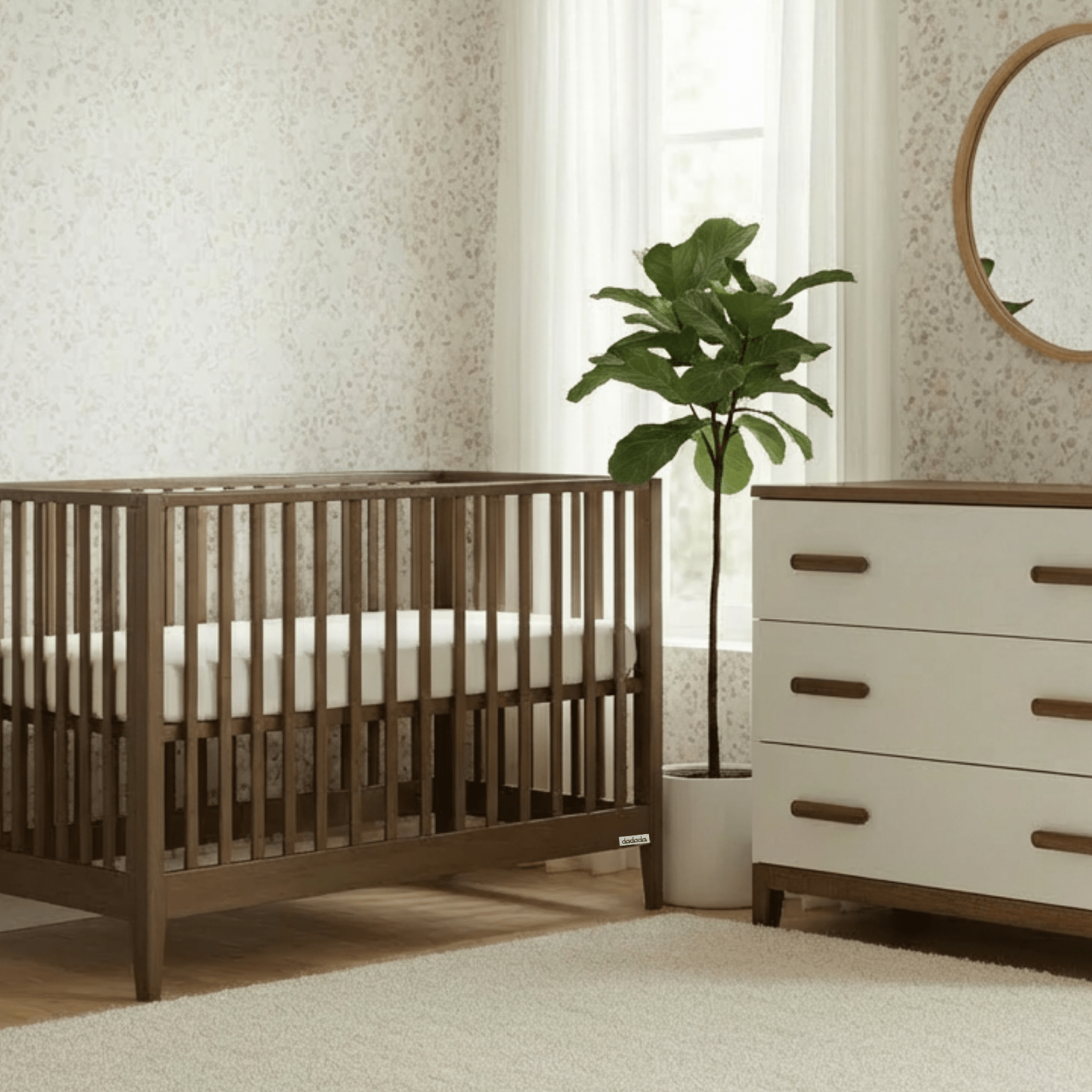 dadada Baby LaLa 3-in-1 Convertible Crib