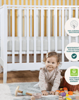 dadada Baby LaLa 3-in-1 Convertible Crib