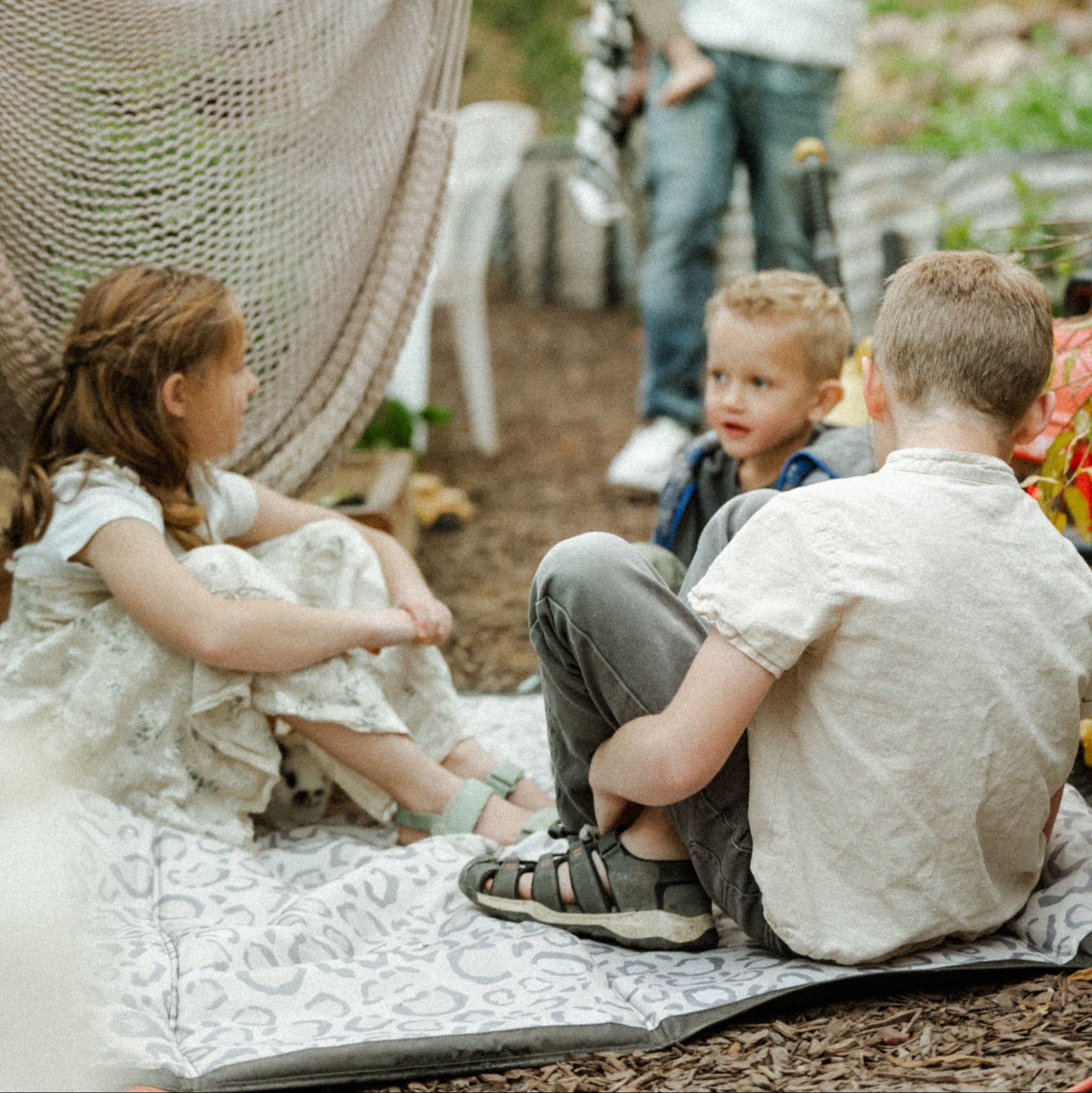 Snow Leopard Picnic Blanket | Easy-to-Clean Outdoor Blanket