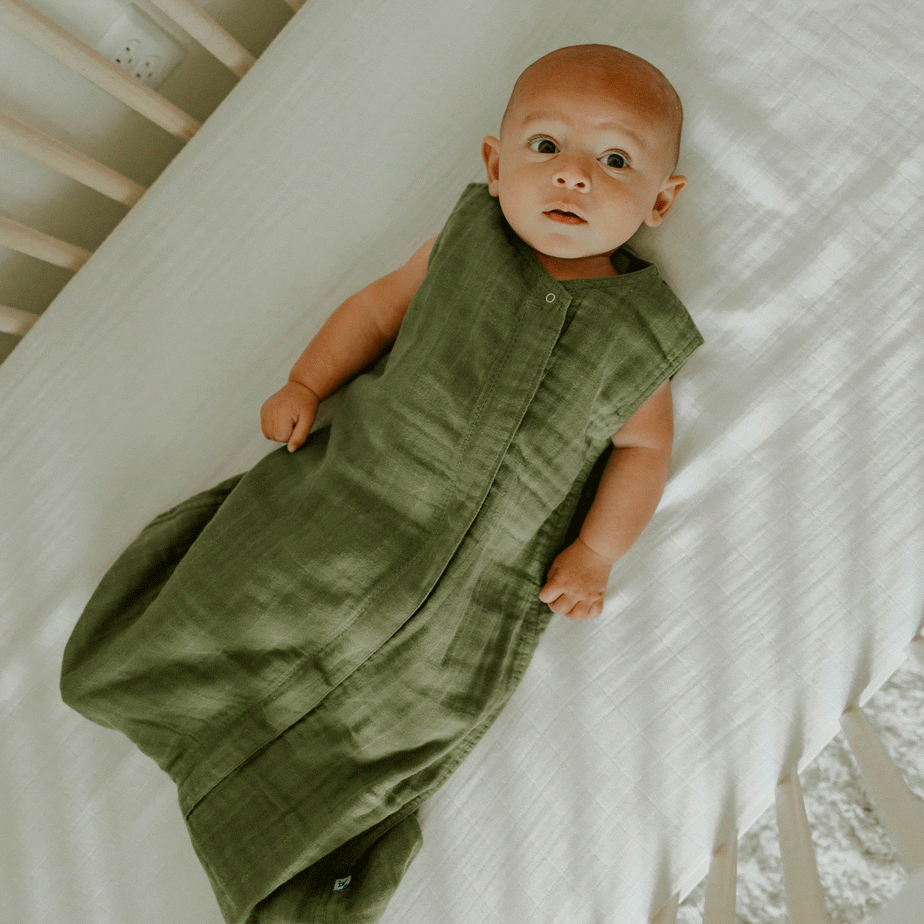 1.1 TOG Cotton Muslin Baby Sleep Bag Woof Little Unicorn USA