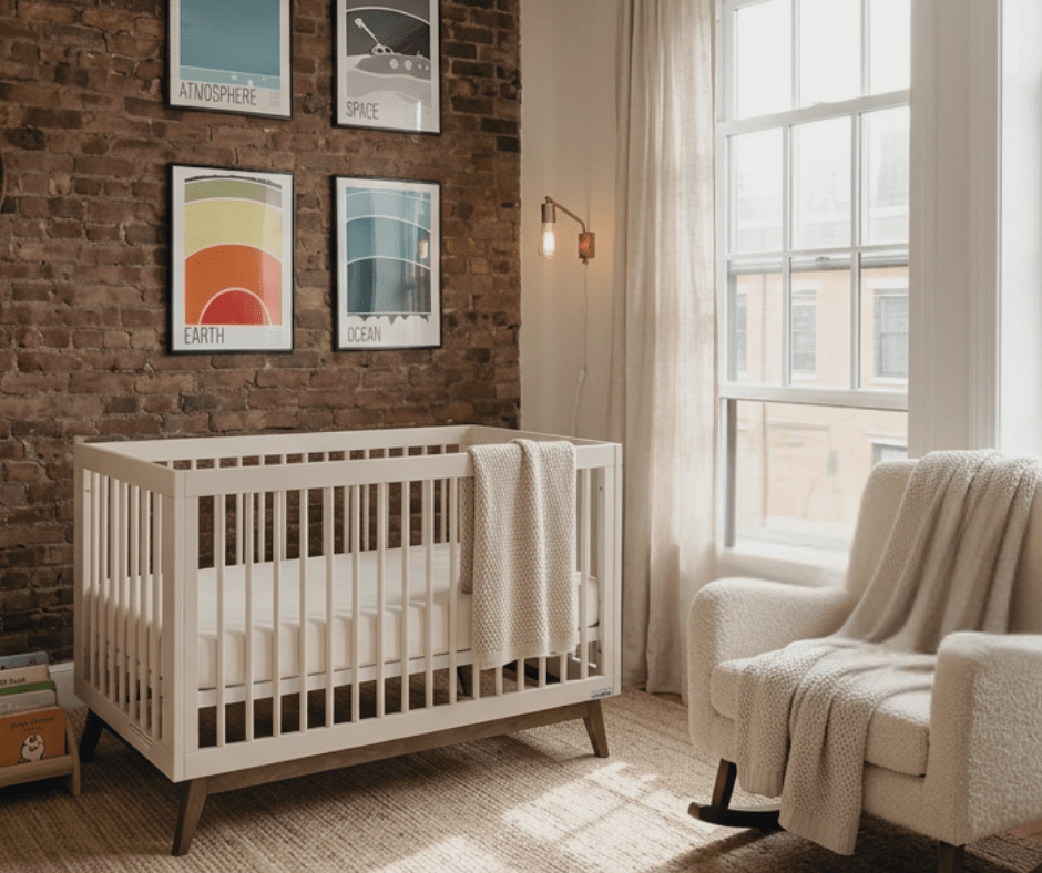 dadada Baby Soho 3-in-1 Convertible Crib