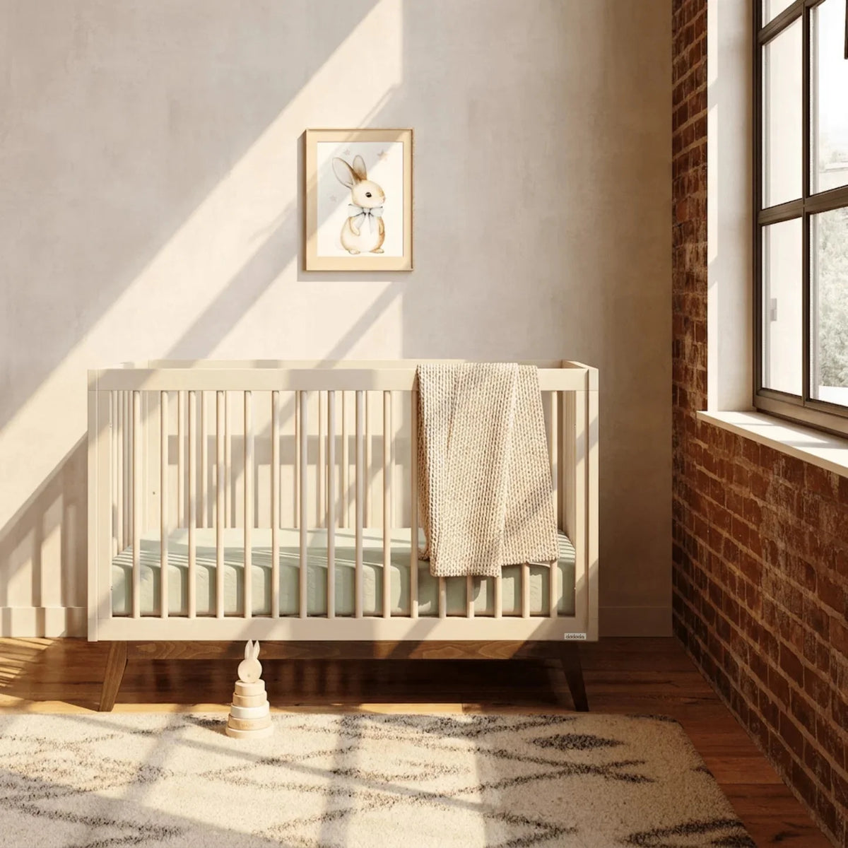 dadada Baby Soho 3-in-1 Convertible Crib