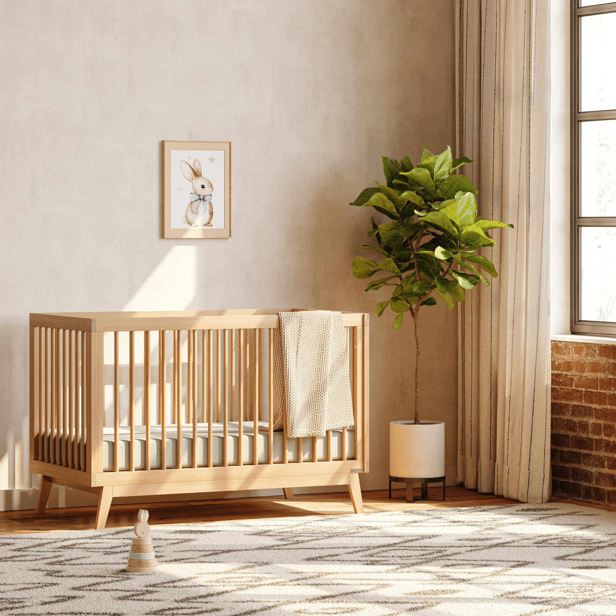 dadada Baby Soho 3-in-1 Convertible Crib