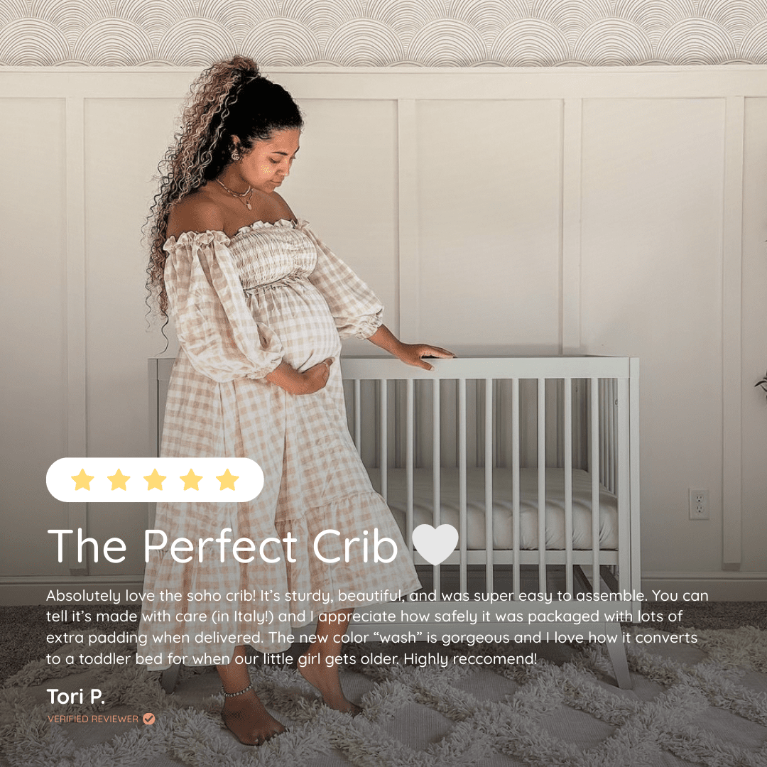 dadada Baby Soho 3-in-1 Convertible Crib