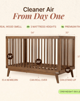 dadada Baby Soho 3-in-1 Convertible Crib