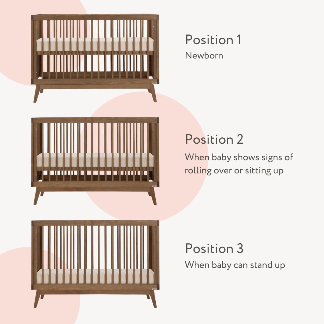 dadada Baby Soho 3-in-1 Convertible Crib