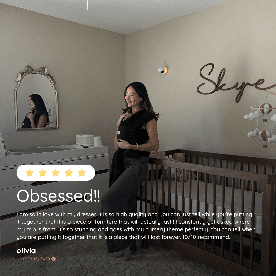 dadada Baby Soho 3-in-1 Convertible Crib