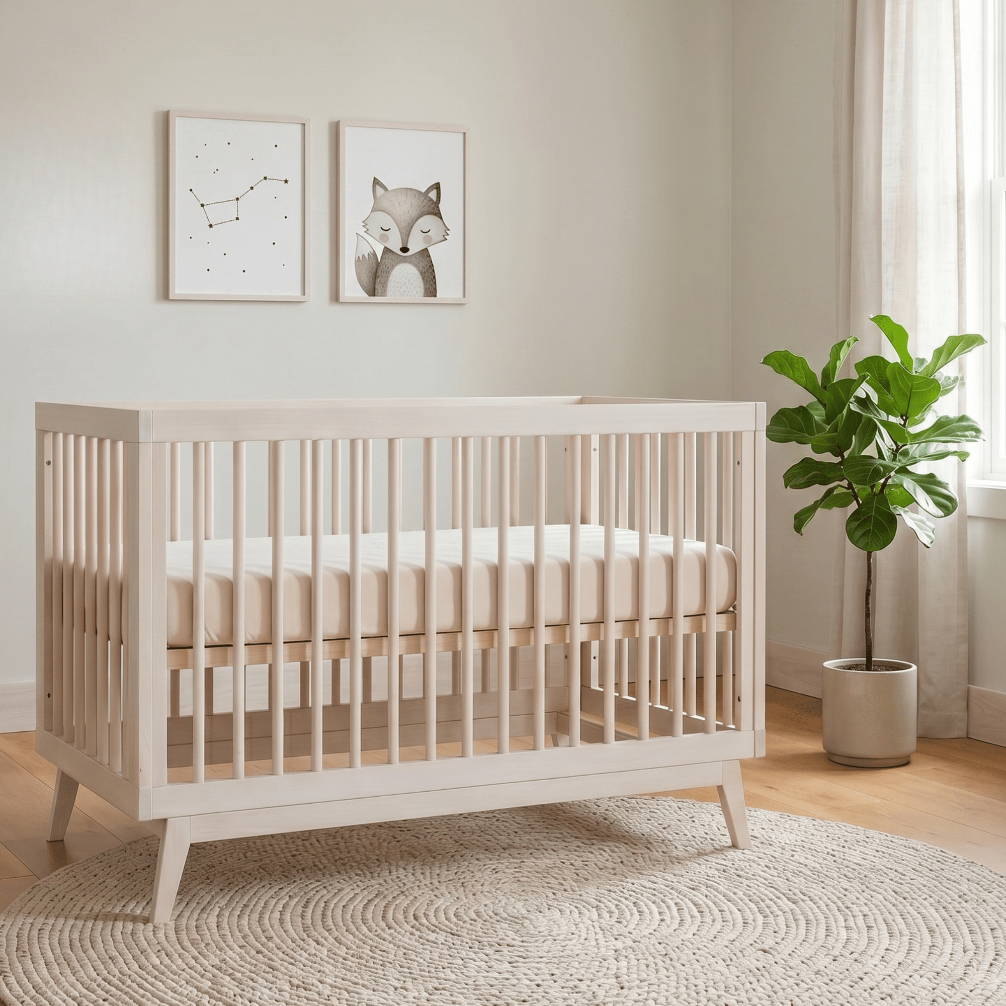 dadada Baby Soho 3-in-1 Convertible Crib