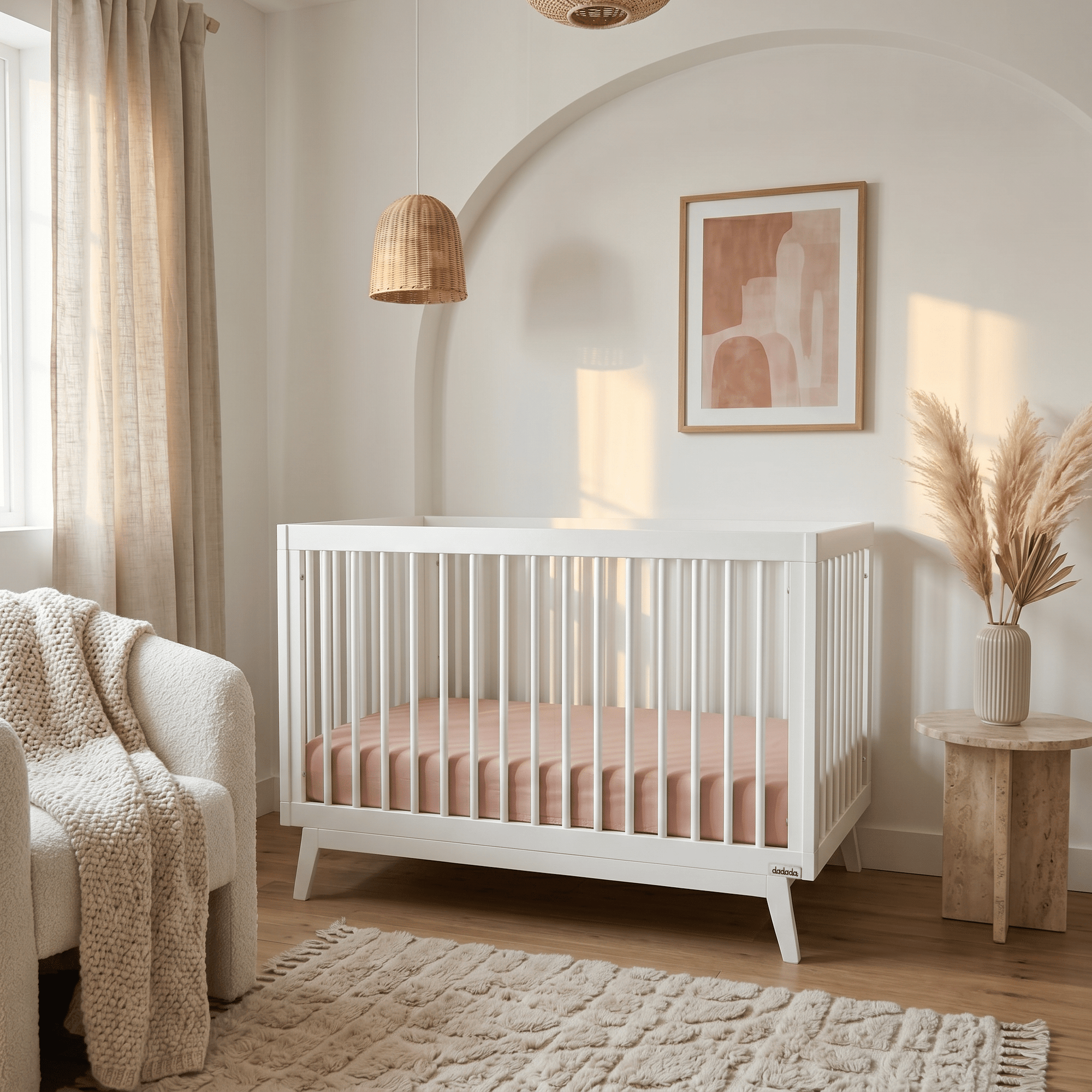 dadada Baby Soho 3-in-1 Convertible Crib