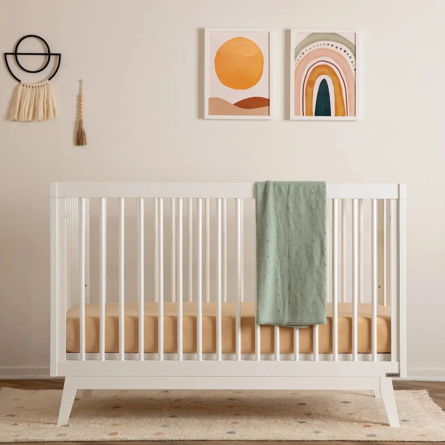 dadada Baby Soho 3-in-1 Convertible Crib