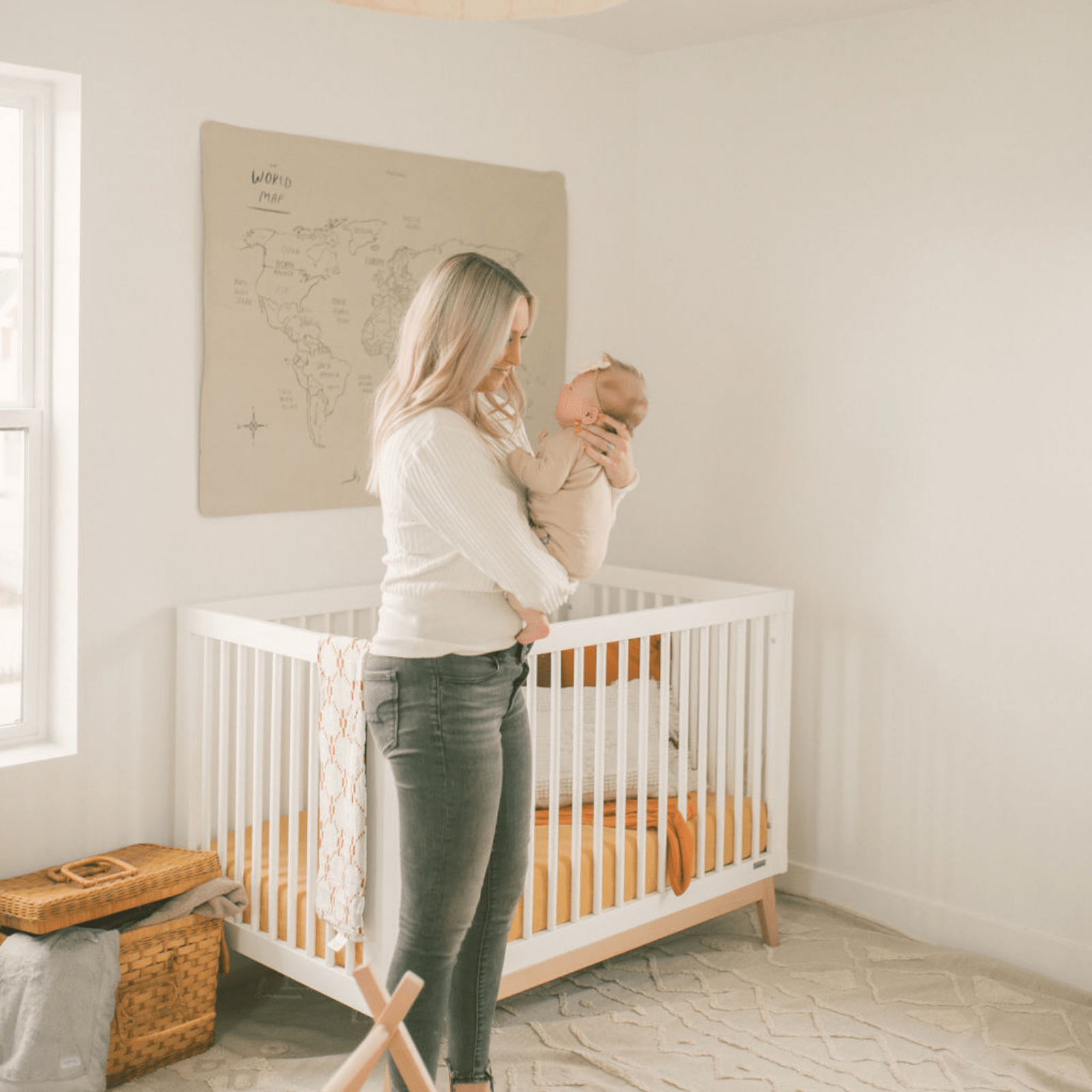 dadada Baby Soho 3-in-1 Convertible Crib