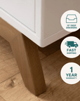dadada Baby Soho 5-Drawer Nursery Dresser