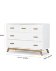 dadada Baby Soho 5-Drawer Nursery Dresser