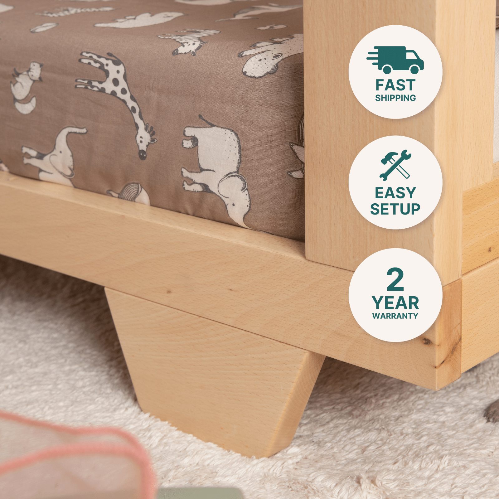 dadada Baby Spirit 8-in-1 Convertible Crib