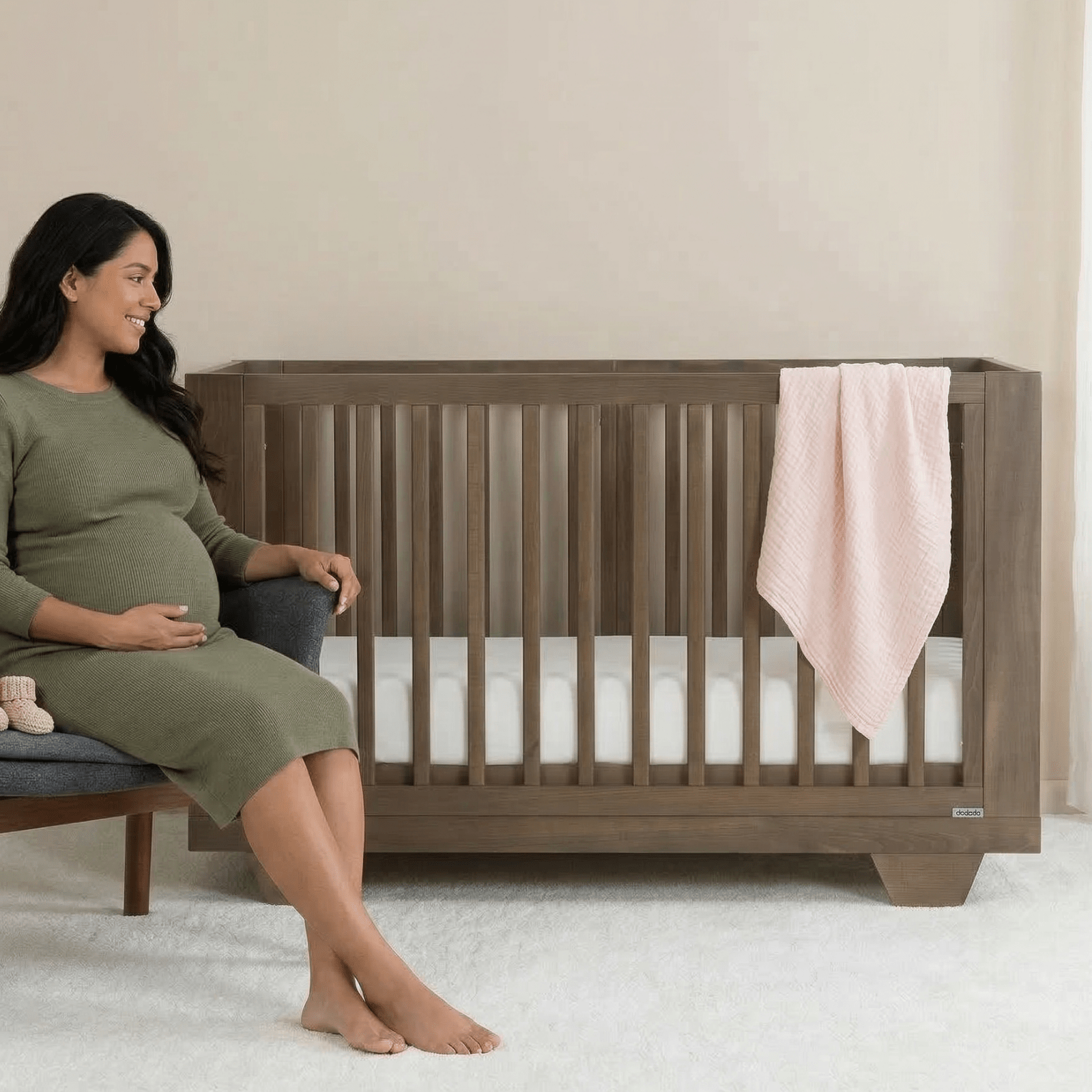 dadada Baby Spirit 8-in-1 Convertible Crib