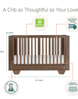 dadada Baby Spirit 8-in-1 Convertible Crib