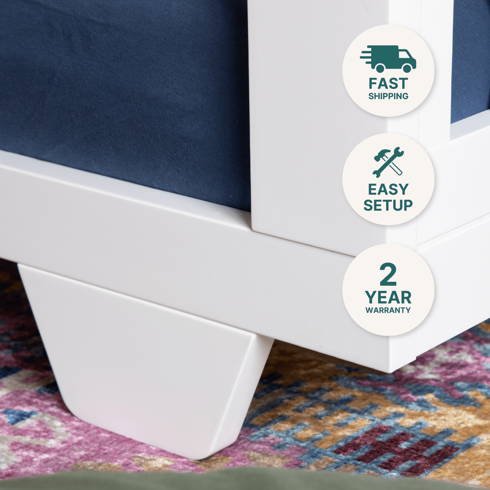 dadada Baby Spirit 8-in-1 Convertible Crib