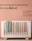 dadada Baby Spirit 8-in-1 Convertible Crib