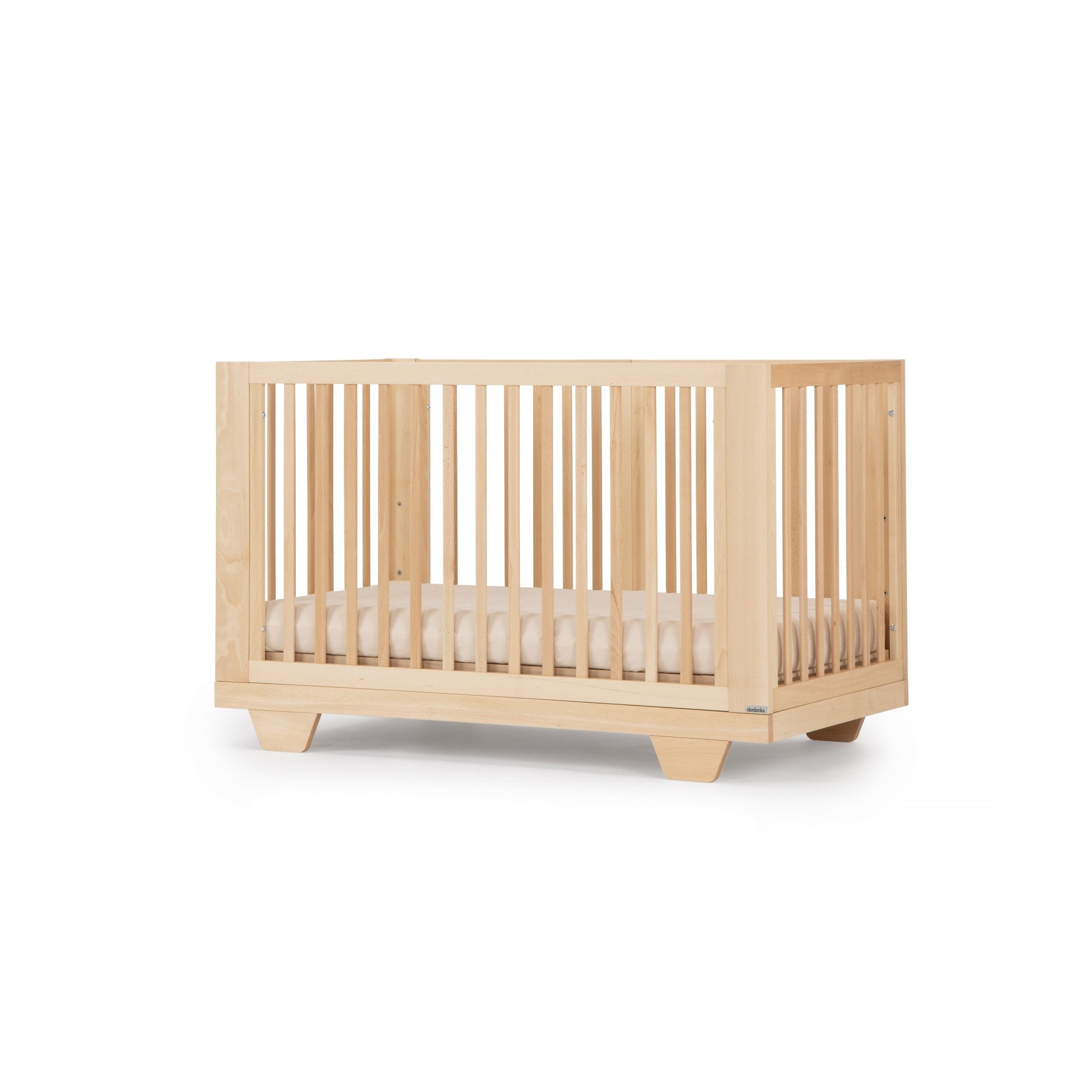 dadada Baby Spirit 8 in 1 Convertible Crib Natural