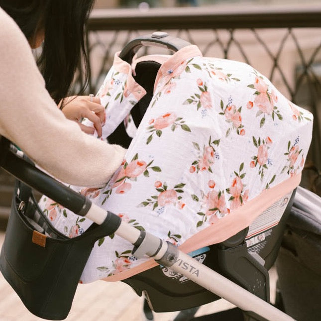 Little unicorn car online seat canopy