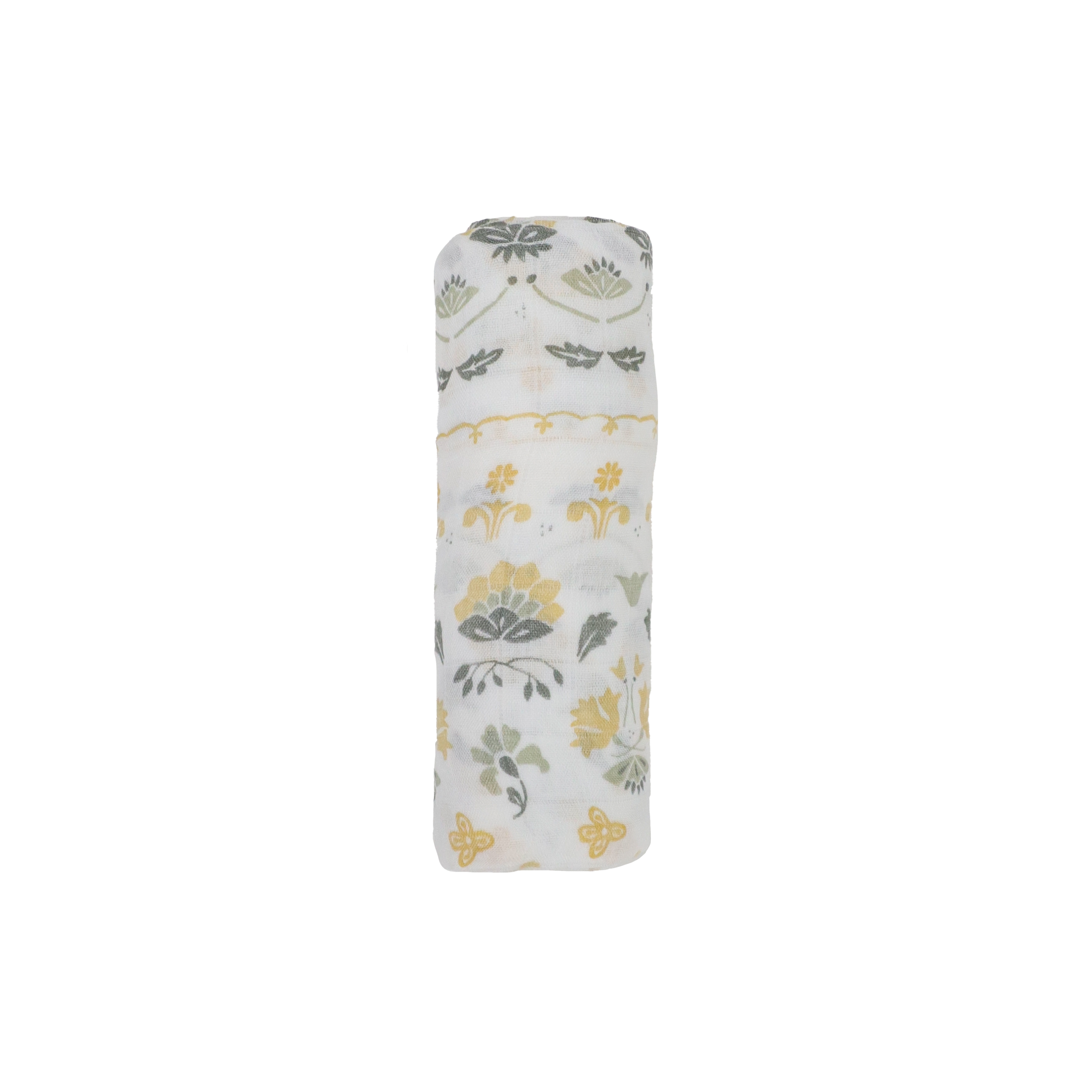 Deluxe Muslin Swaddle Blanket - Heirloom Floral