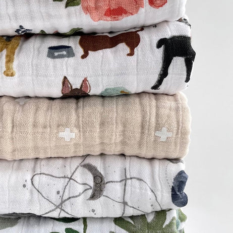 Original Cotton Muslin Quilt | Swaddle Blanket | Little Unicorn USA