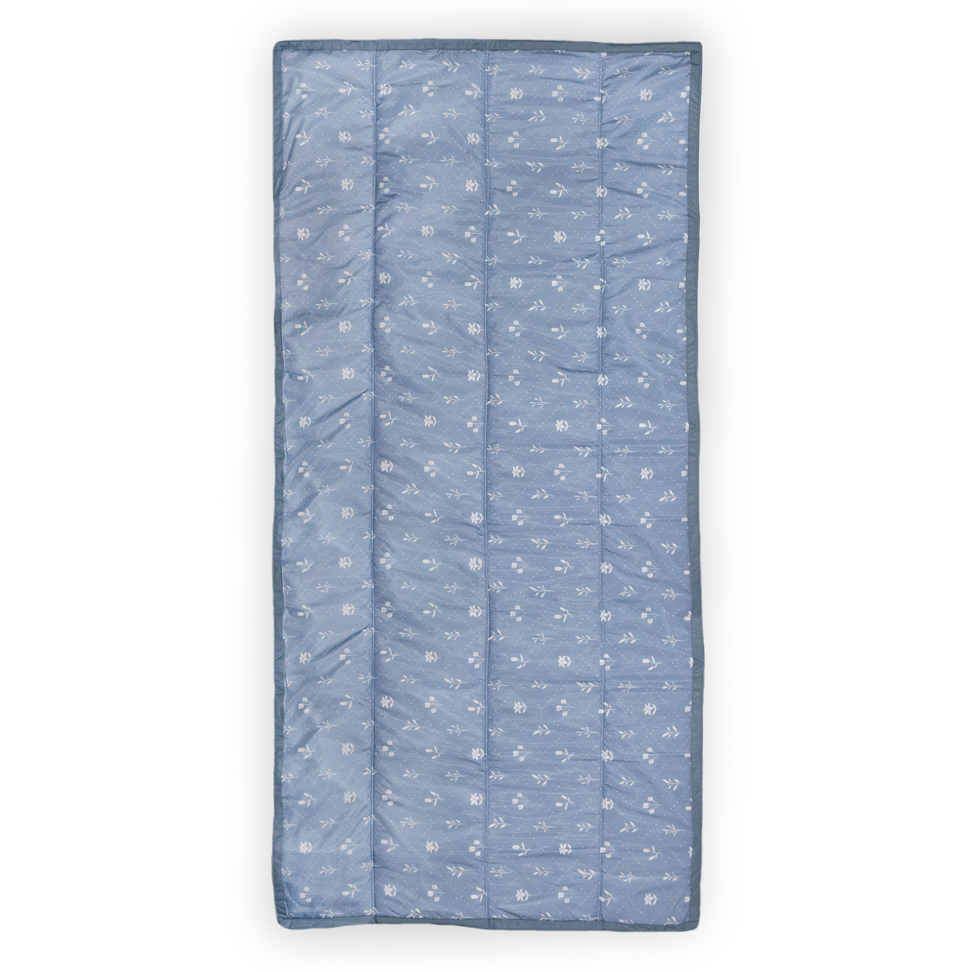 Outdoor Blanket - Blue Floral Patch