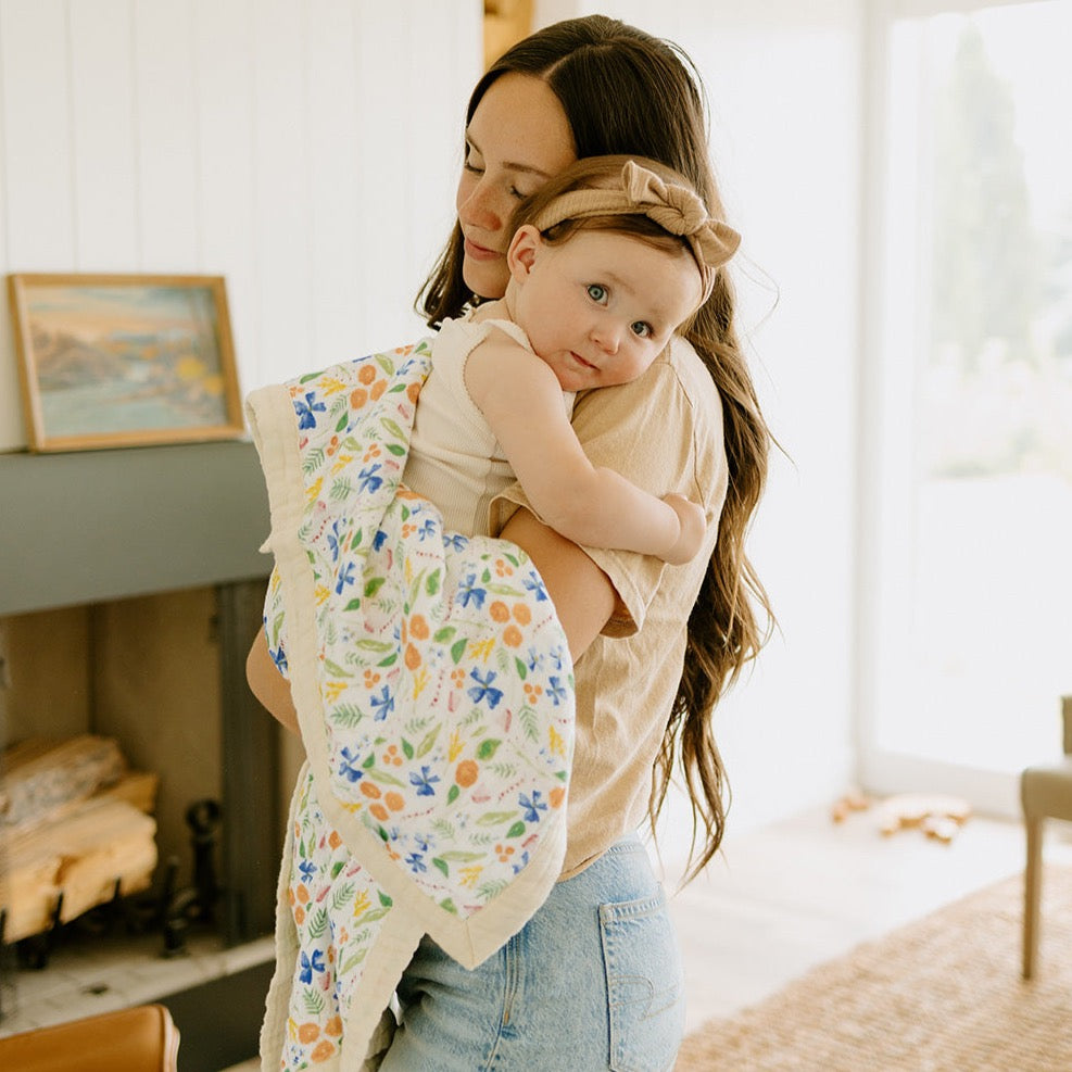 Muslin store baby quilt